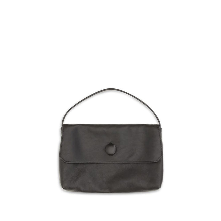 The Row Brown Calf Leather Bos Taurus Shoulder Bag