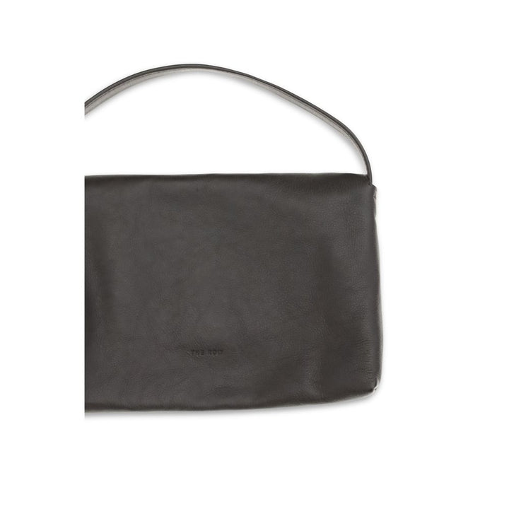 The Row Brown Calf Leather Bos Taurus Shoulder Bag