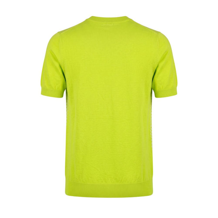 Malo Green Cotton Men Sweater