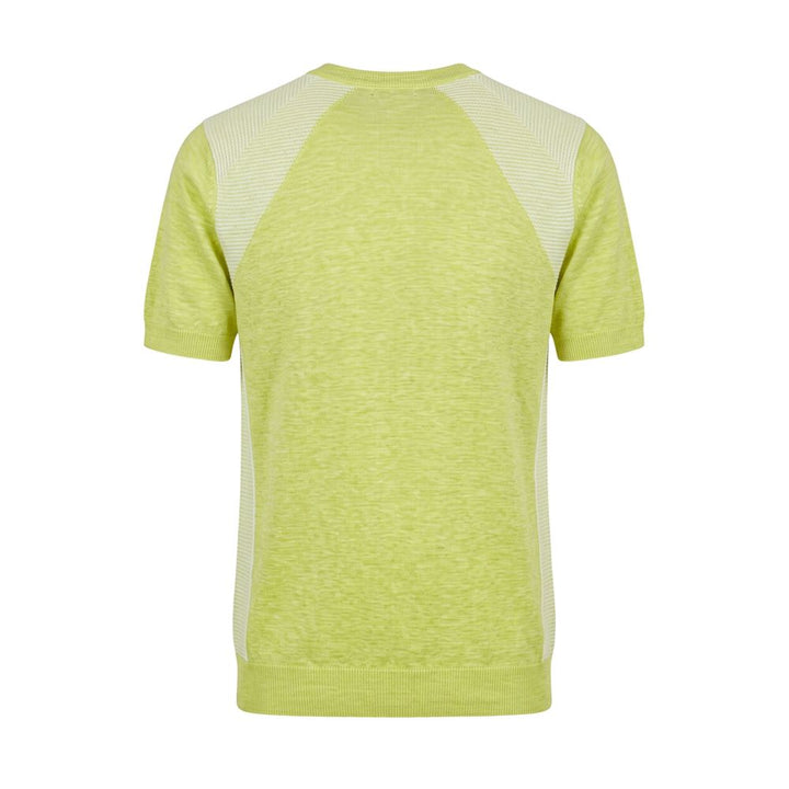 Malo Green Linen Men Sweater