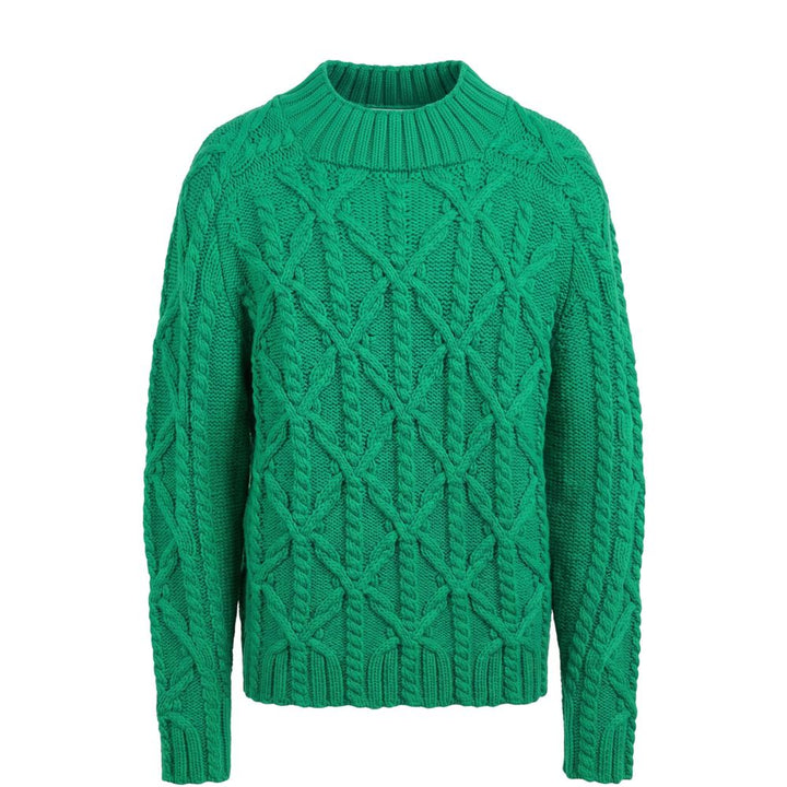 Malo Green Cotton Men's Sweater