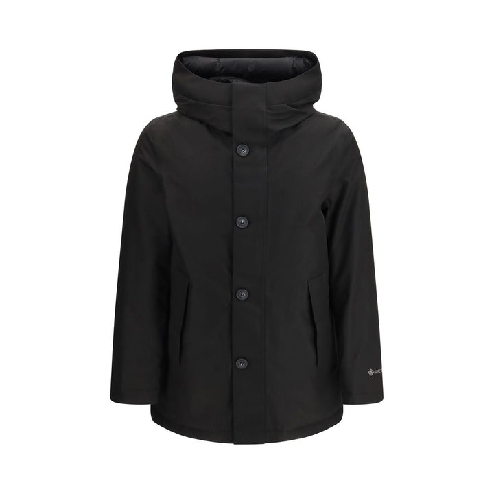 Woolrich Black Goose Down Parka