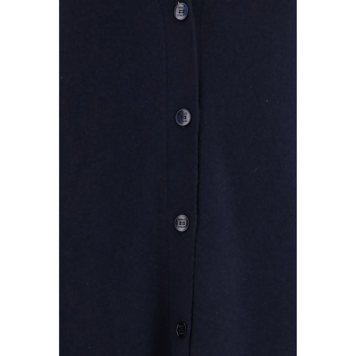 Malo Blue Cashmere Cardigan