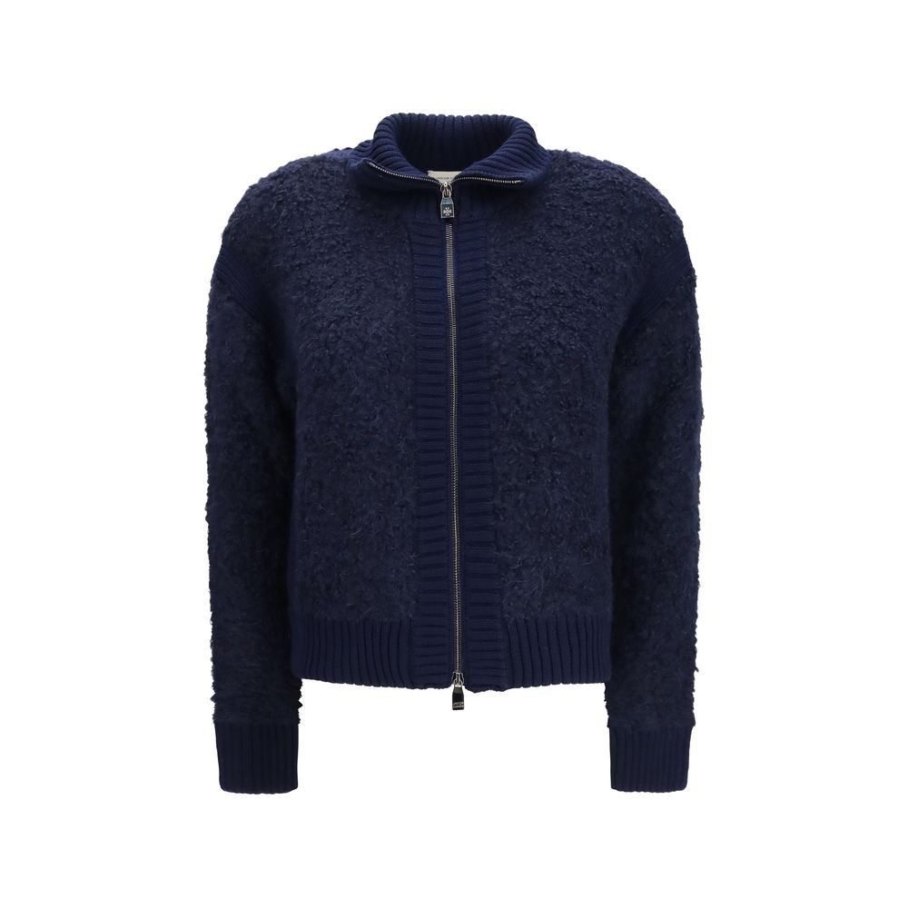 Jacob Cohen Blue Alpaca Vicugna Pacos Sweatshirt