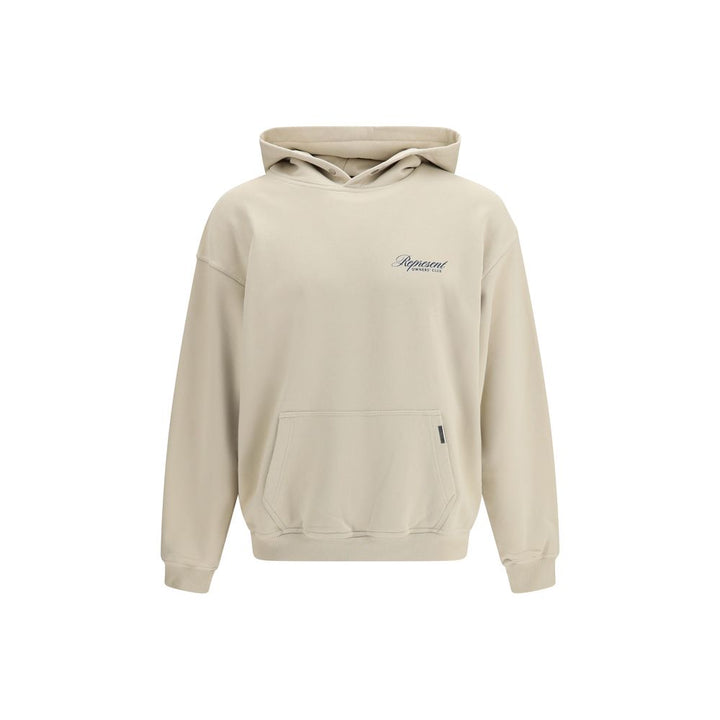 Represent Beige Cotton Sweatshirt