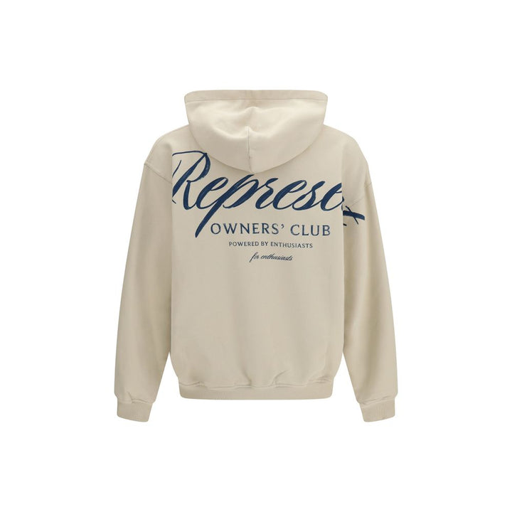 Represent Beige Cotton Sweatshirt