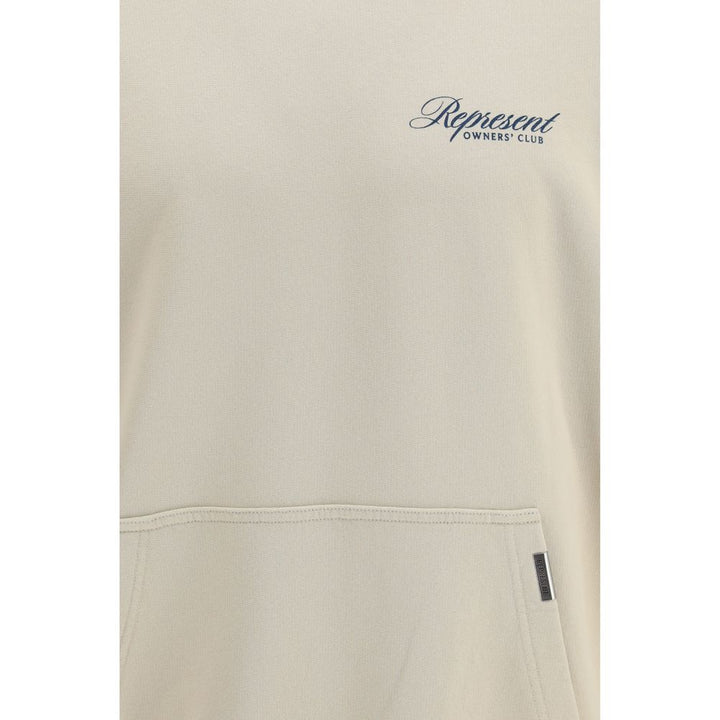 Represent Beige Cotton Sweatshirt