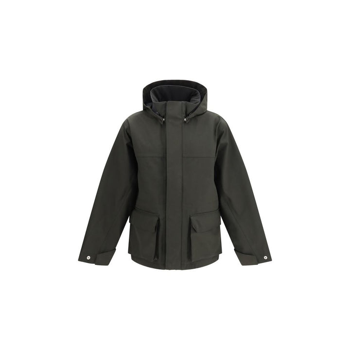 GR10K Black Polyester Parka
