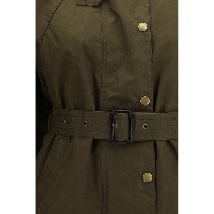 Barbour Bicolor Cotton Full-Length Jacket
