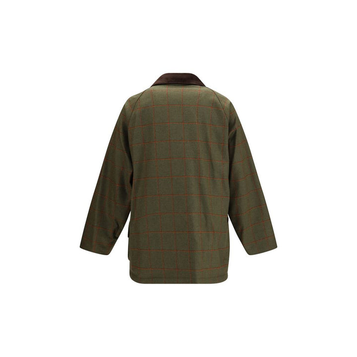Barbour Bicolor Wool Oves Aries Full-Length Jacket