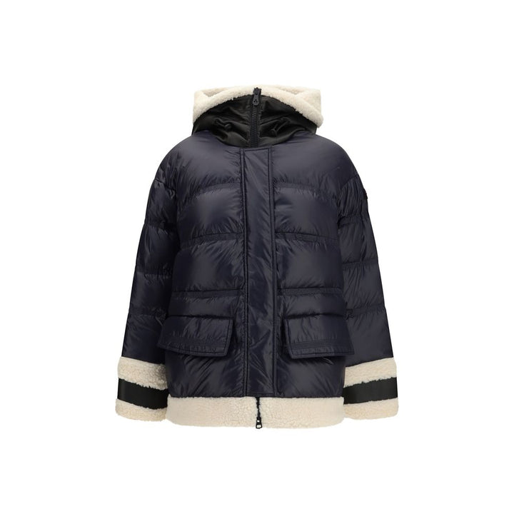 Peuterey Blue Polyamide Full-Length Jacket