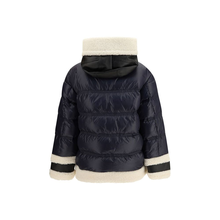 Peuterey Blue Polyamide Full-Length Jacket