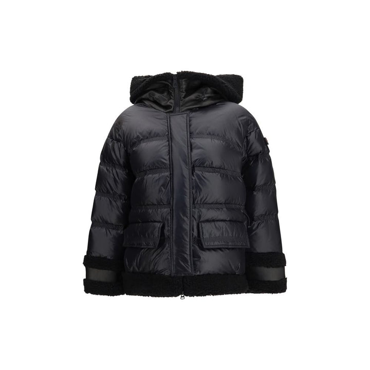 Peuterey Black Polyamide Full-Length Jacket