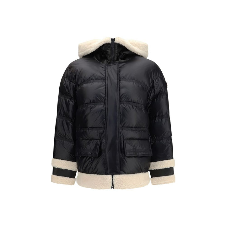 Peuterey Black Polyamide Full-Length Jacket