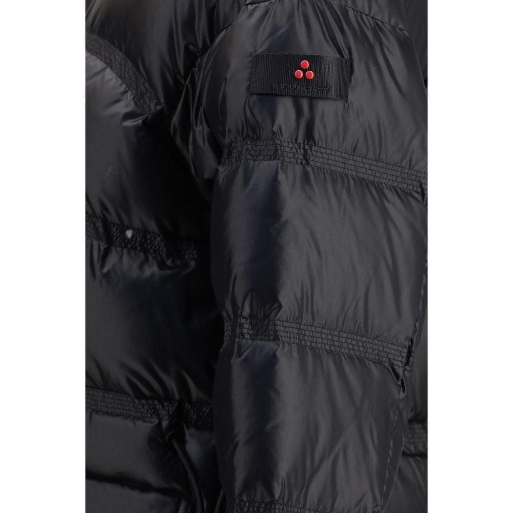 Peuterey Black Polyamide Full-Length Jacket