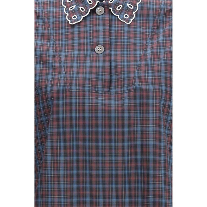 Marni Blue Cotton Dress Shirt