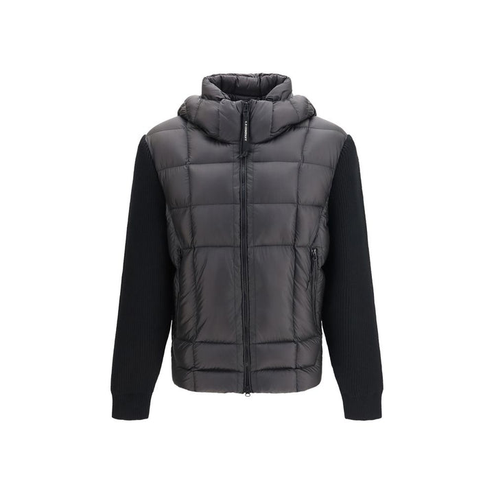 C.P. Company Black Wool Oves Aries Shell Jacket