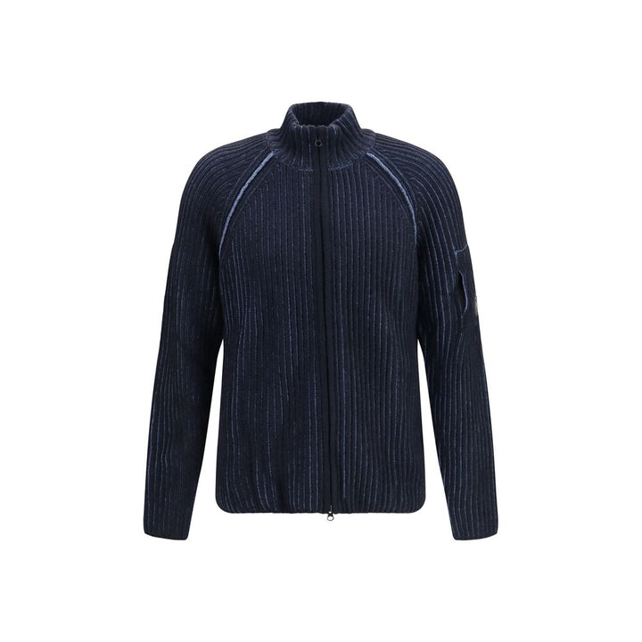 C.P. Company Blue Polyamide Cardigan
