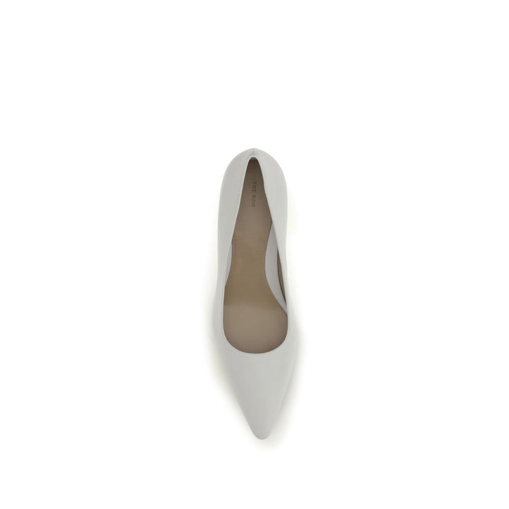 The Row White Lamb Ovis Aries Platform Pumps