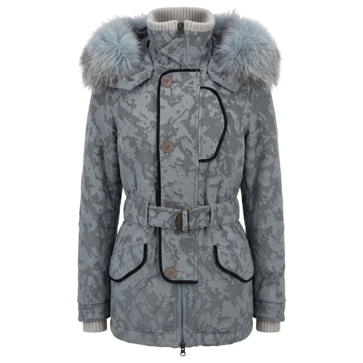 Mr&Mrs Italy Light Blue Cotton Women's Jacket