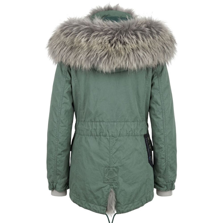 Mr&Mrs Italy Green Cotton Women's Jacket