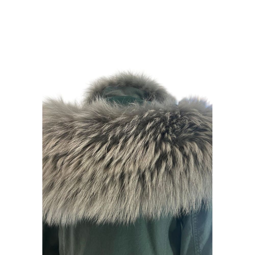 Mr&Mrs Italy Green Cotton Women's Jacket