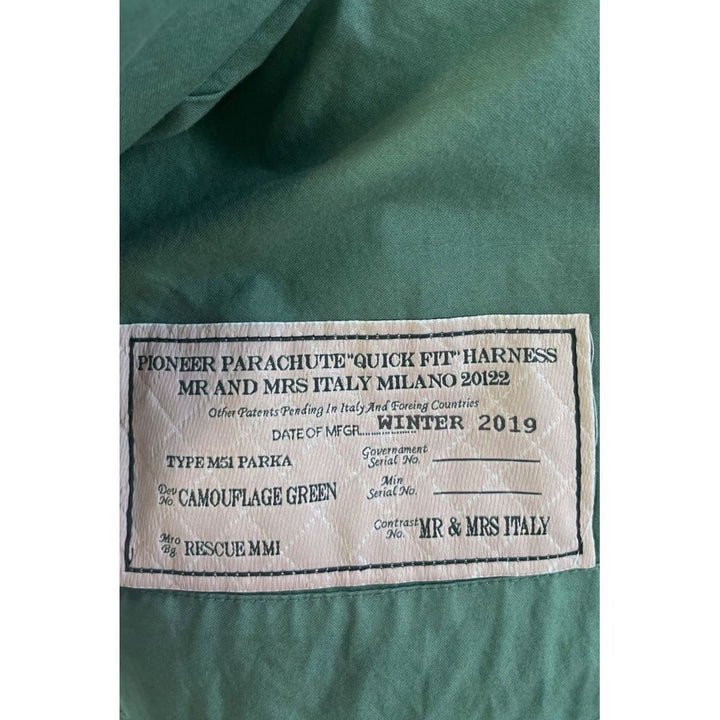 Mr&Mrs Italy Green Cotton Women's Jacket