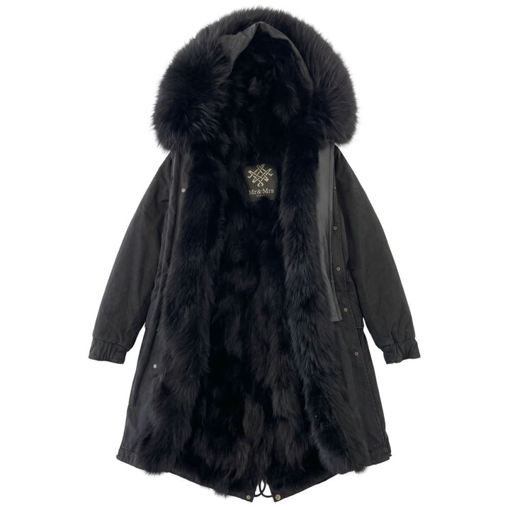 Mr&Mrs Italy Black Cotton Women Jacket