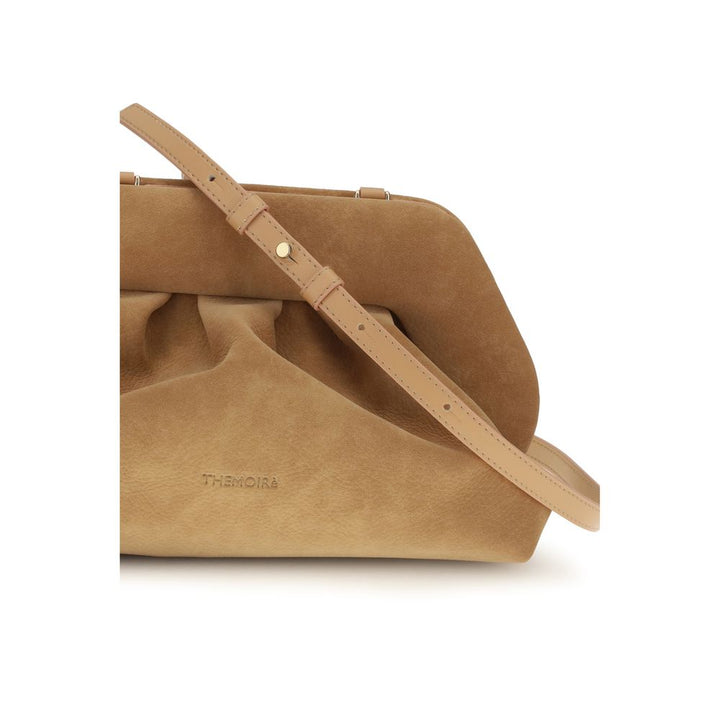 THEMOIRè Beige Nubuc Leather Handbag
