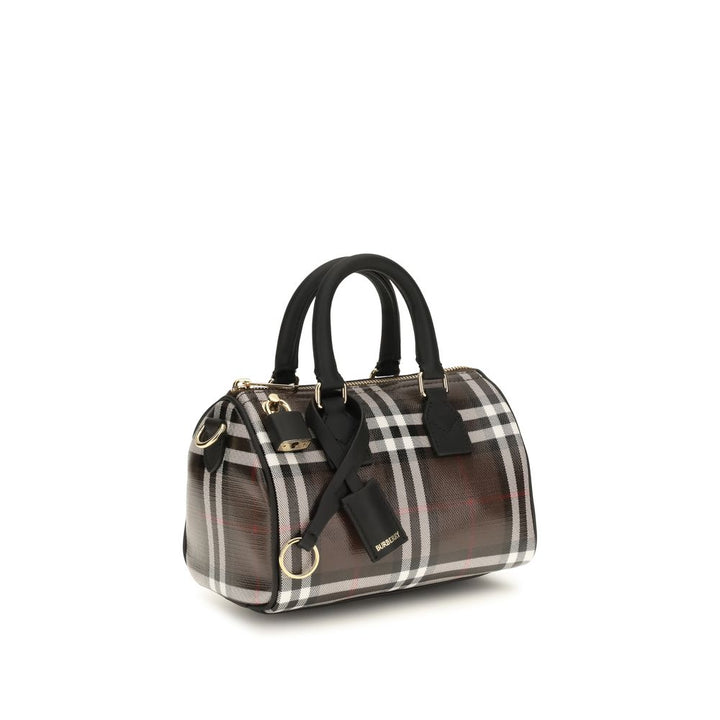 Burberry Brown Cotton Handbag