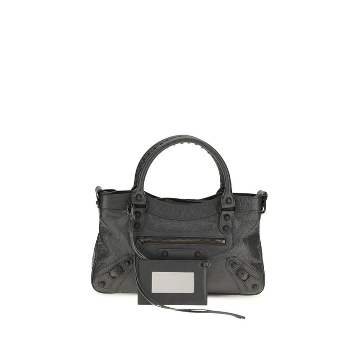 Balenciaga Gray Lamb Ovis Aries Shoulder Bag