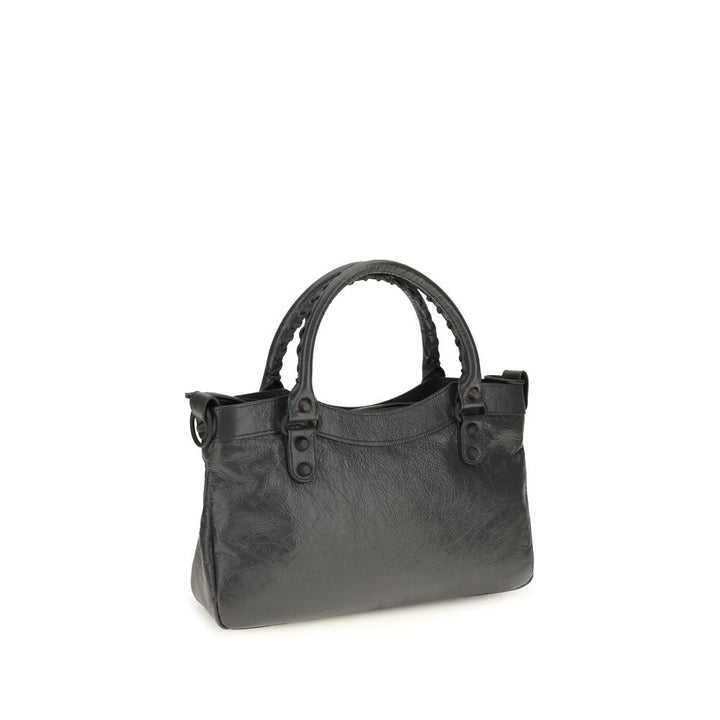 Balenciaga Gray Lamb Ovis Aries Shoulder Bag