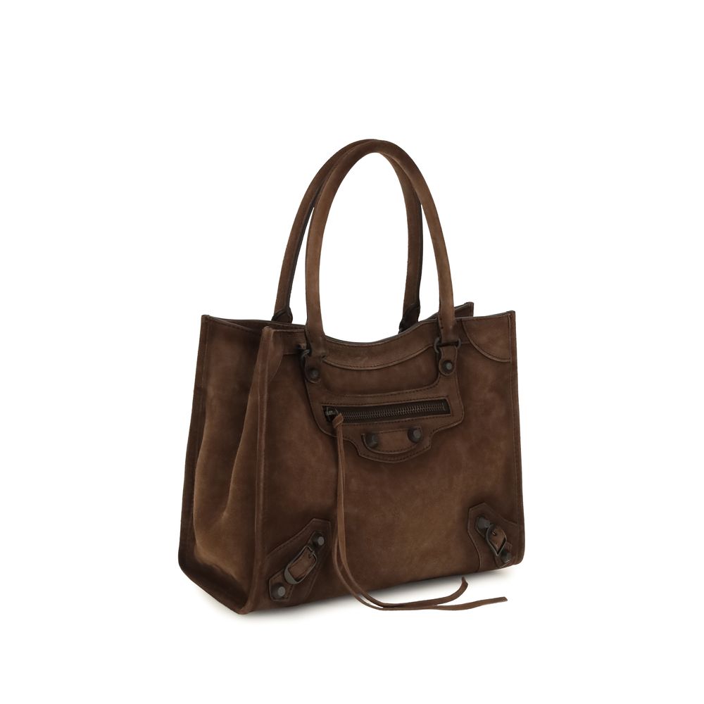 Balenciaga Brown Calf Leather Bos Taurus Handbag