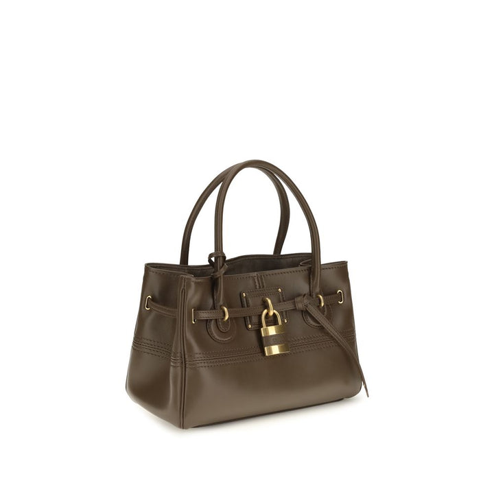 Chloé Brown Buffalo Leather Handbag