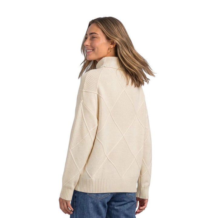 Street One Cream Viscose Turtleneck