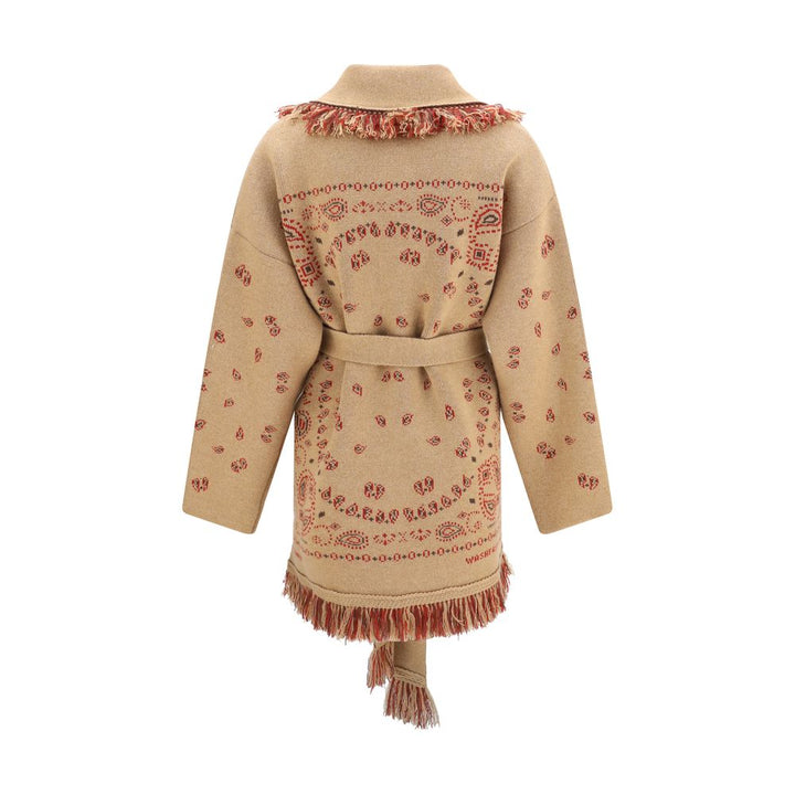 Alanui Brown Cashmere Cardigan