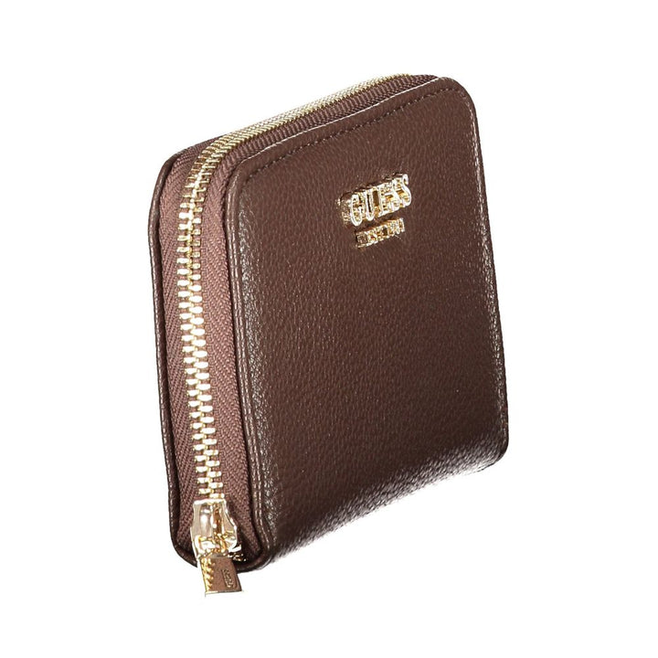 Guess Jeans Brown Polyurethane Women's Wallet