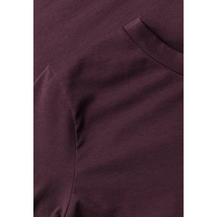 Street One Purple Cotton Long Sleeve T-Shirt