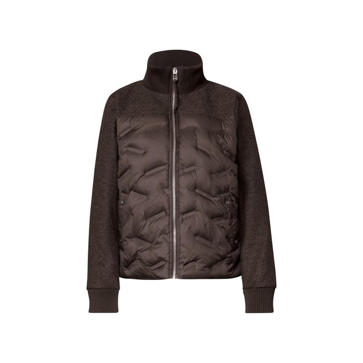 Street One Brown Polyester Full-Length Jacket
