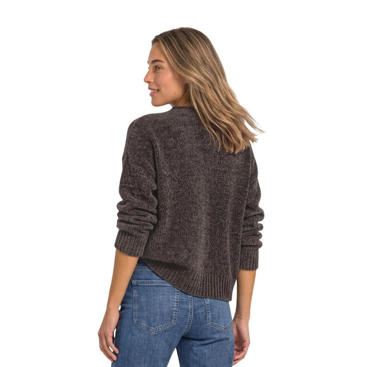 Street One Brown Polyester Sweatshirt
