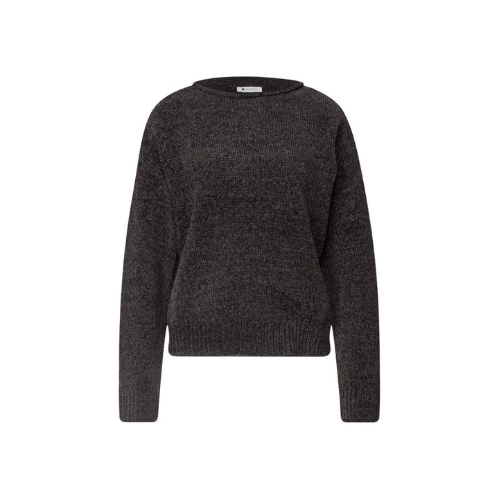 Street One Brown Polyester Sweatshirt