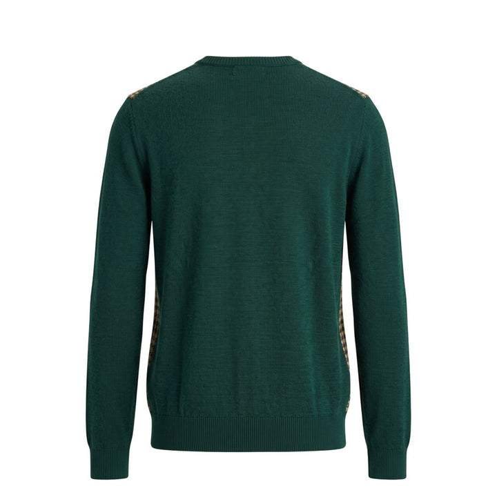 Roberto Pepe Luxury Green Wool Men's Sweater