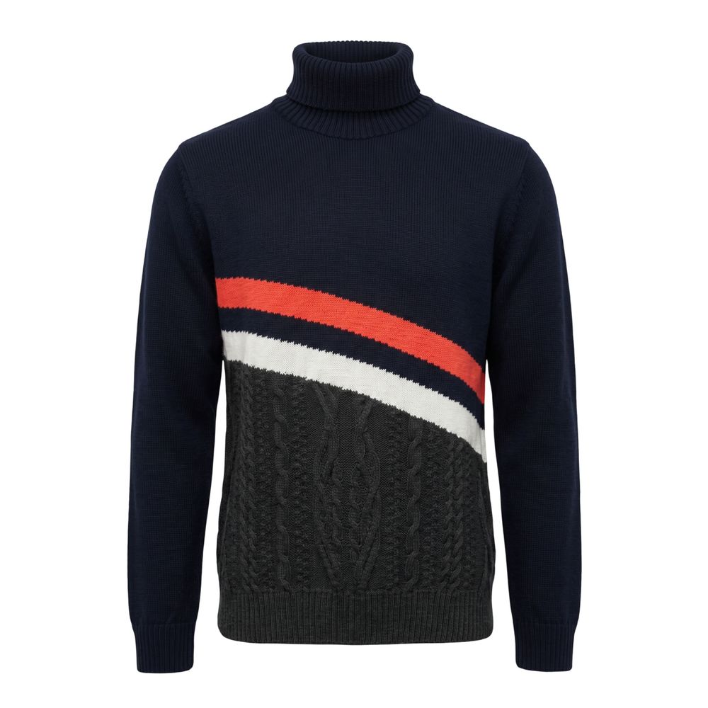 Roberto Pepe Luxury Green Wool Men Sweater