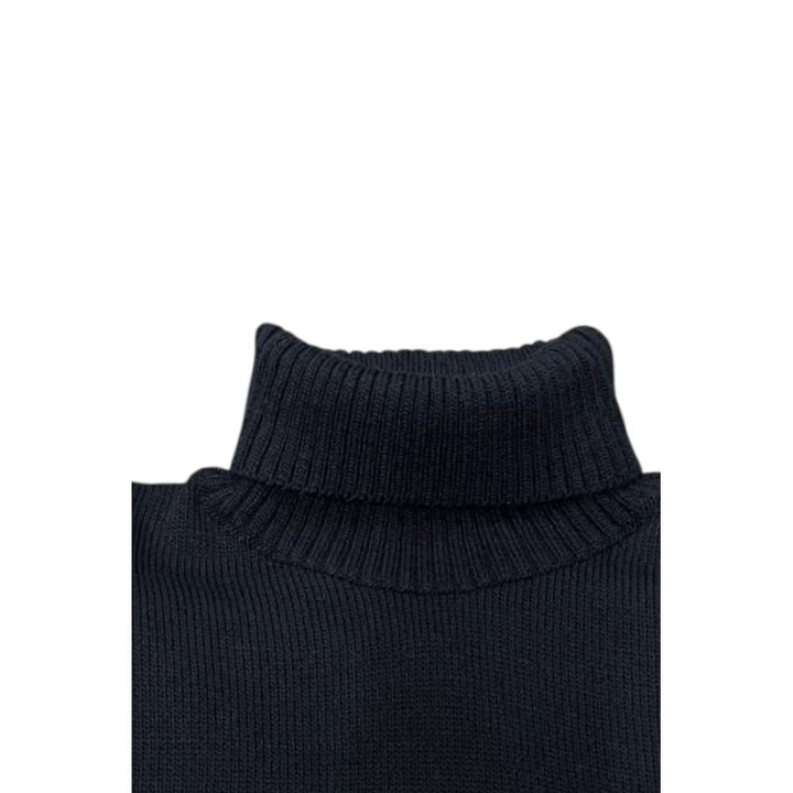 Roberto Pepe Luxury Green Wool Men Sweater