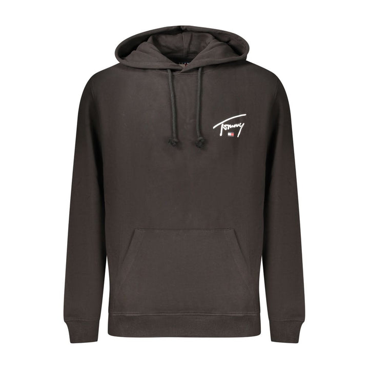 Tommy Hilfiger Black Cotton Men's Sweatshirt