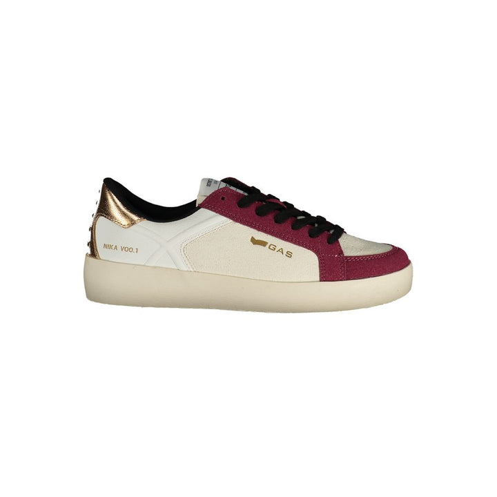 Gas White Polyurethane Women's Sneaker