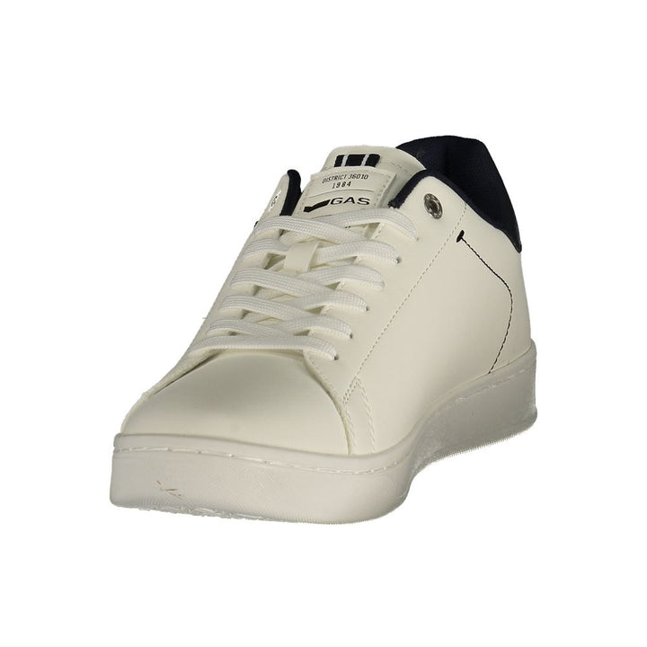 Gas White Polyurethane Men's Sneaker