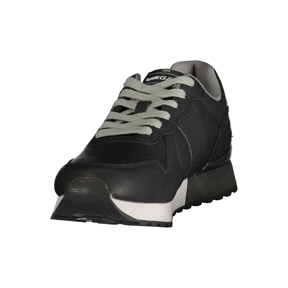 Gas Nero Polyurethane Men's Sneaker