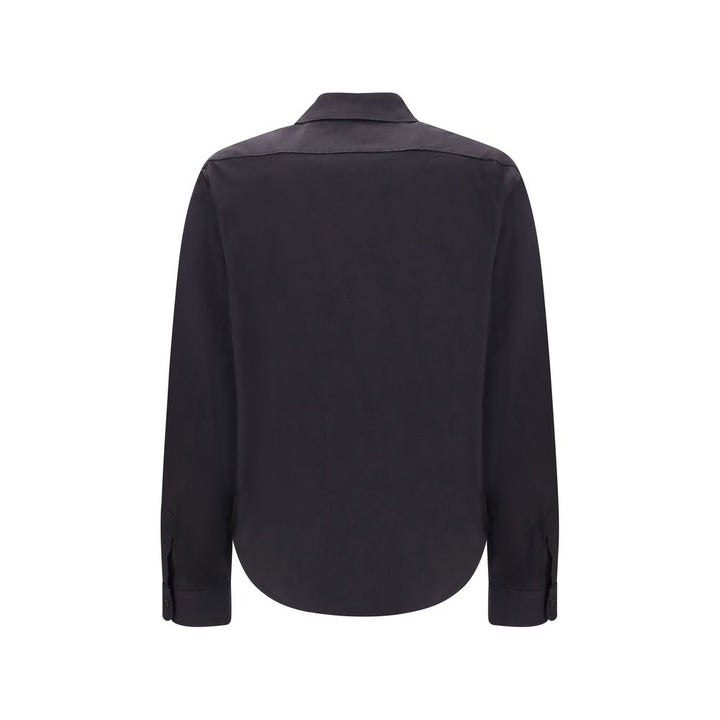 Miu Miu Black Cotton Dress Shirt