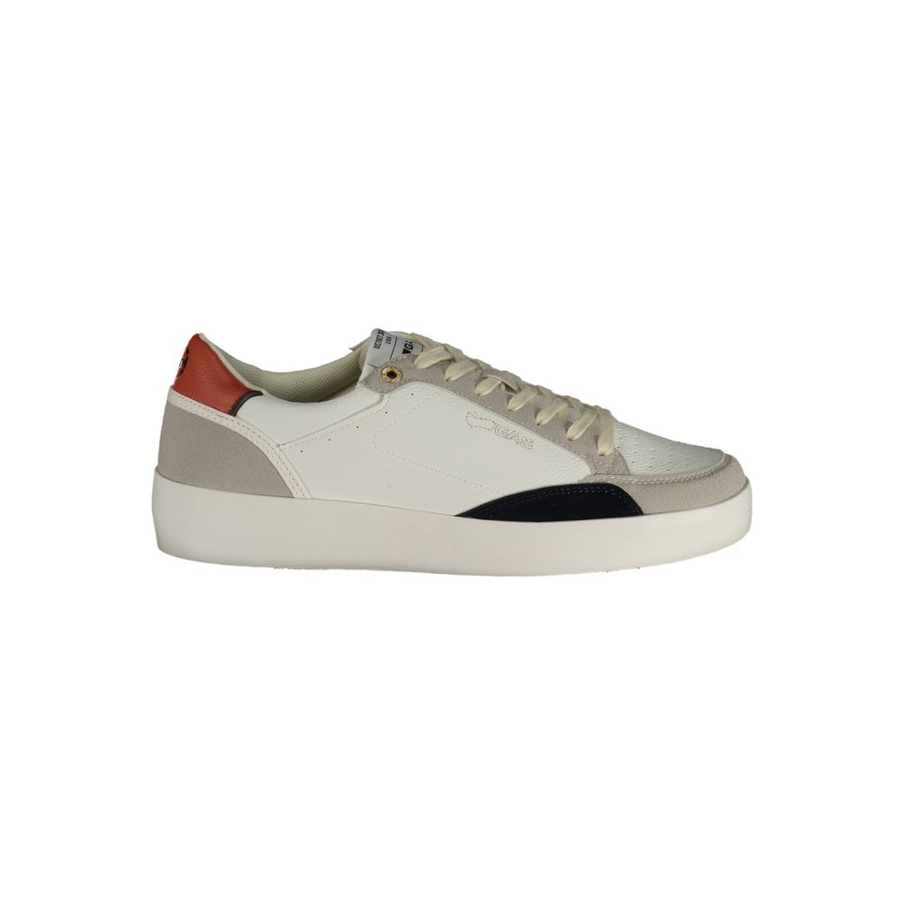 Gas White Polyurethane Men's Sneaker